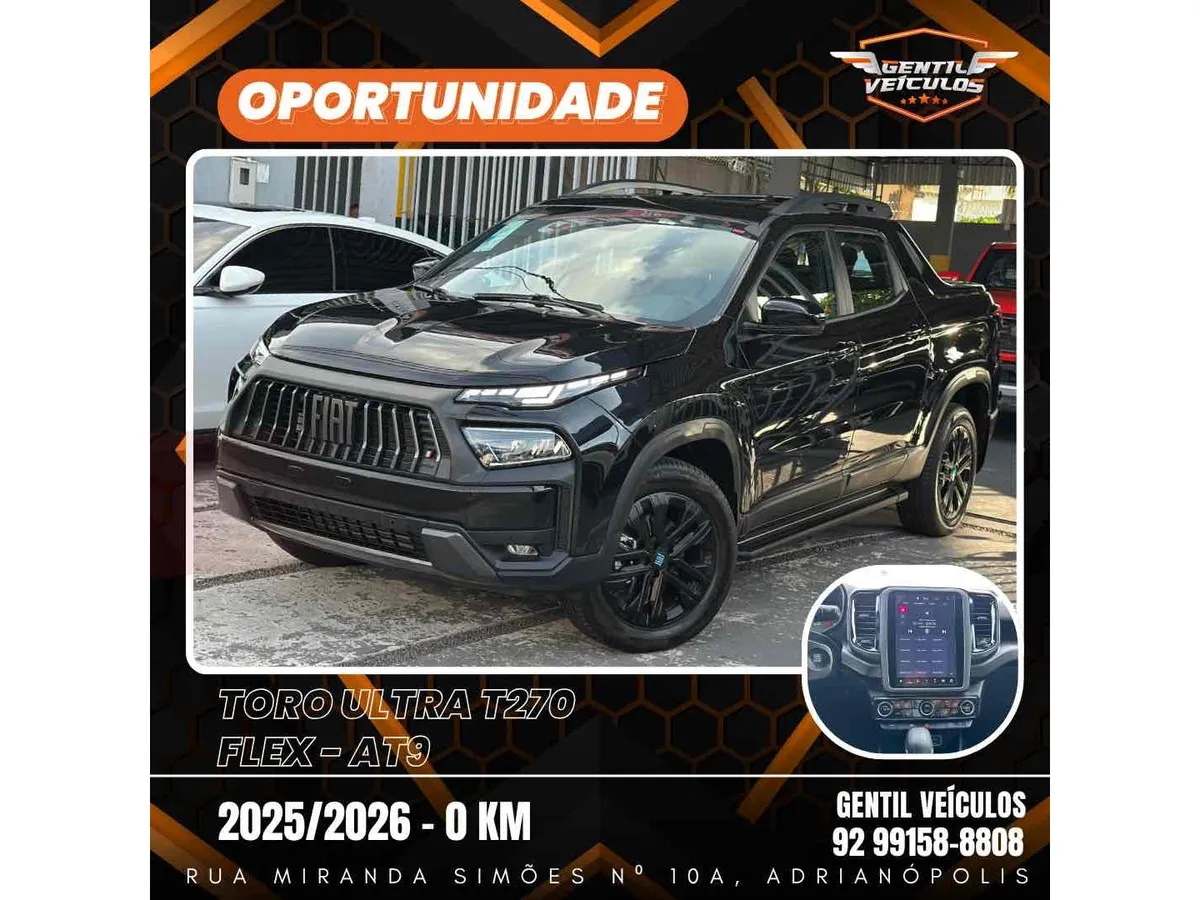 FIAT TORO 1.3 TURBO 270 FLEX
