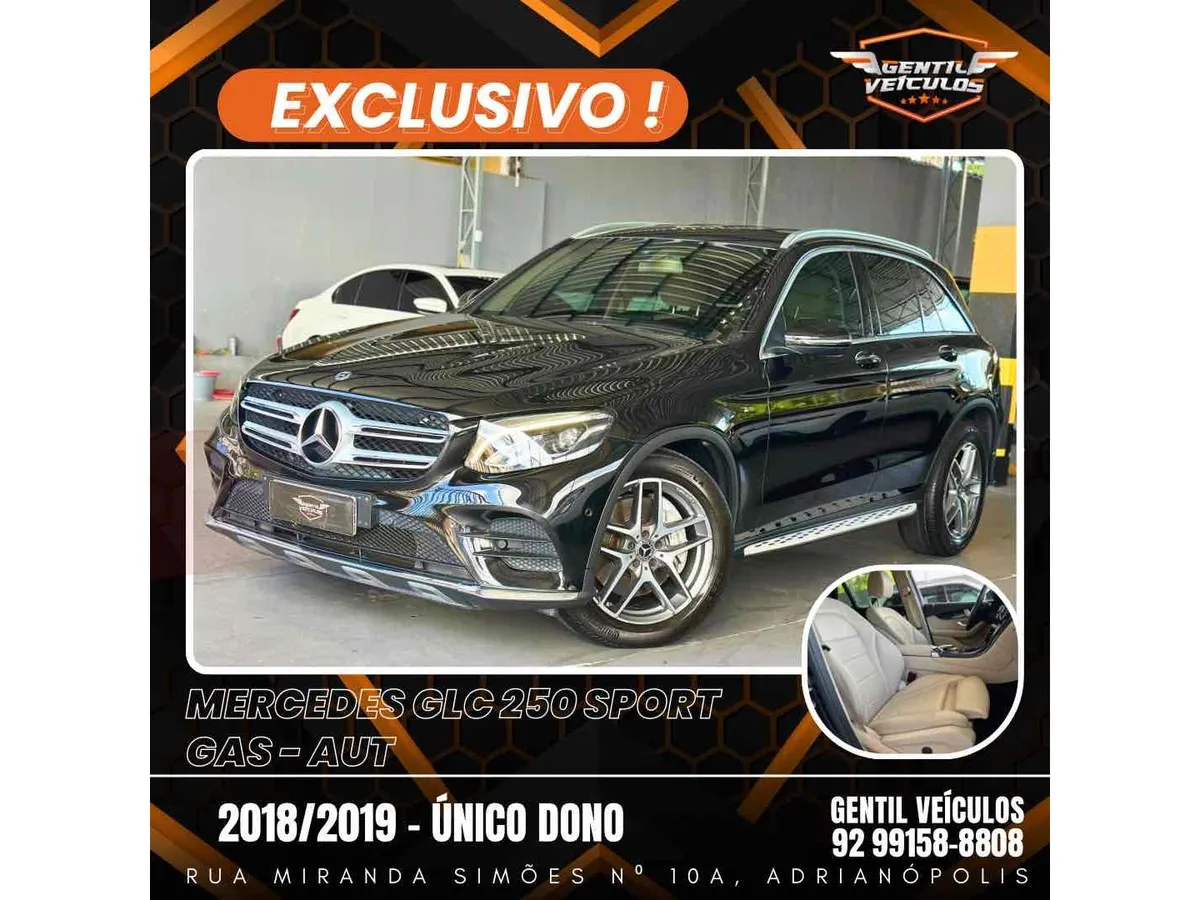 MERCEDES-BENZ GLC 250 2.0 CGI GASOLINA SPORT