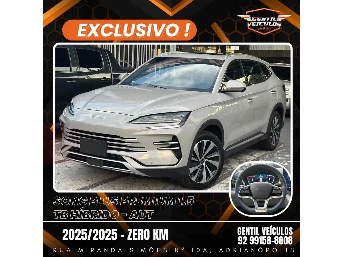 BYD SONG PLUS PREMIUM 1.5 DM-I TURBO HÍBRIDO