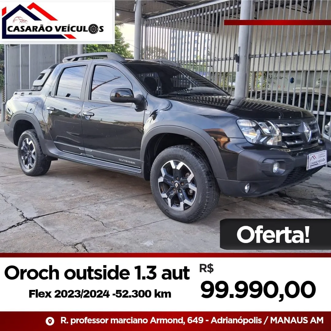 Oroch outsider 1.3 automática 2023/2024