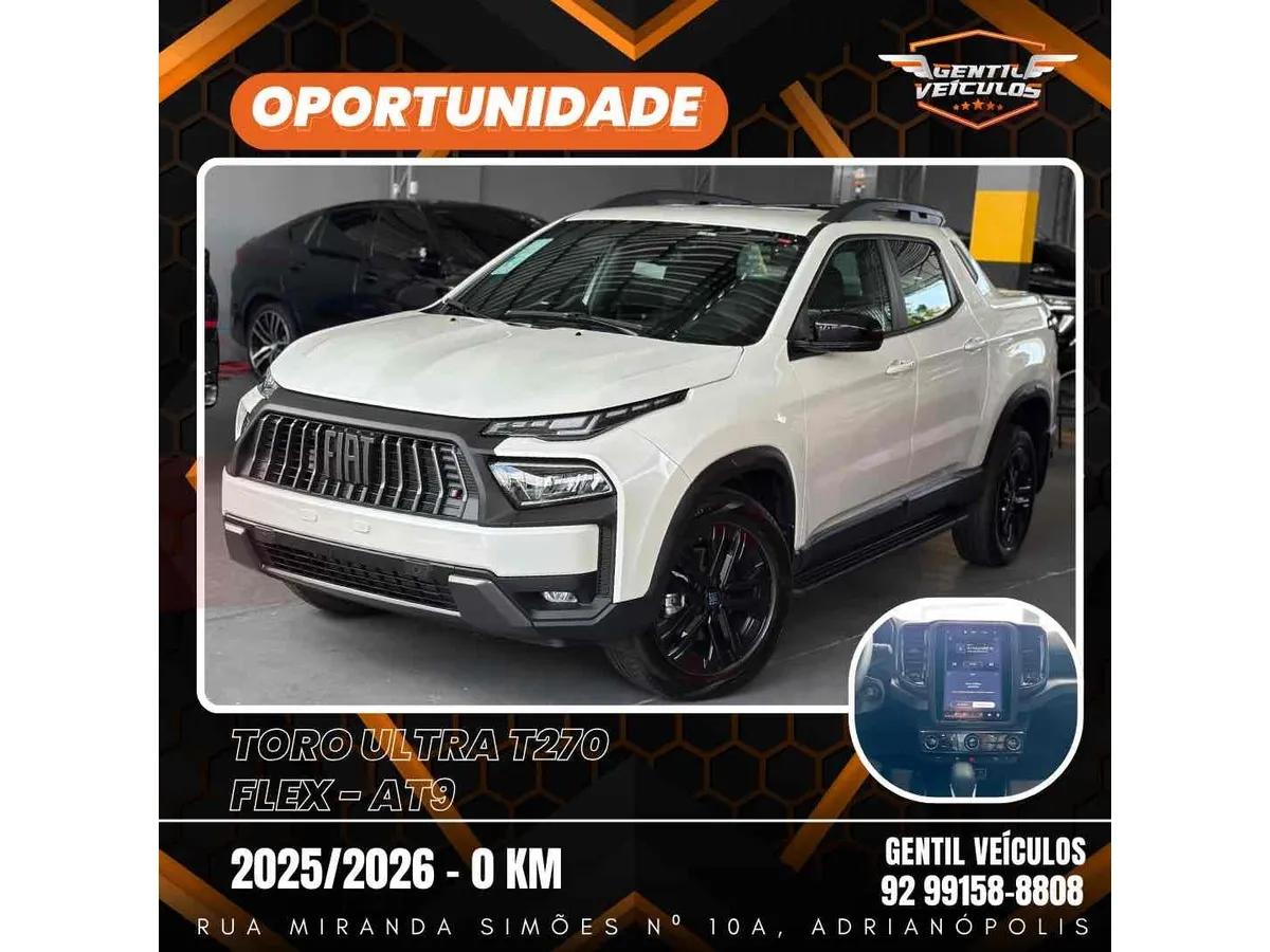 FIAT TORO 1.3 TURBO 270 FLEX