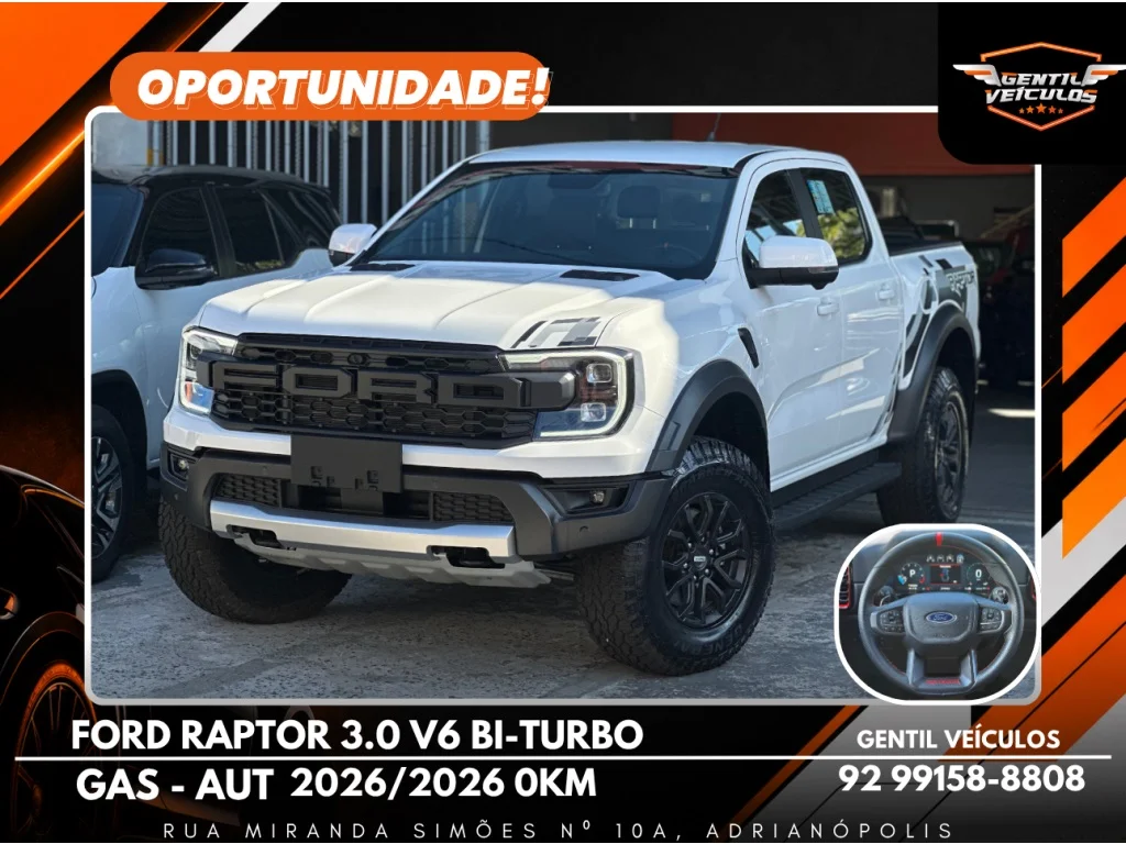 FORD RANGER 3.0 V6 TURBO GASOLINA